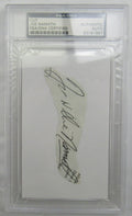 Joe Namath Cut Signed Auto PSA/DNA Encapsulated I