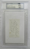 Joe Namath Cut Signed Auto PSA/DNA Encapsulated IV
