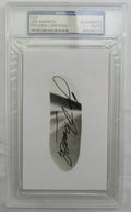 Joe Namath Cut Signed Auto PSA/DNA Encapsulated VII