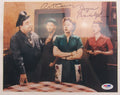 Art Carney + Joyce Randolph Signed Auto 8x10 Photo PSA/DNA I38419
