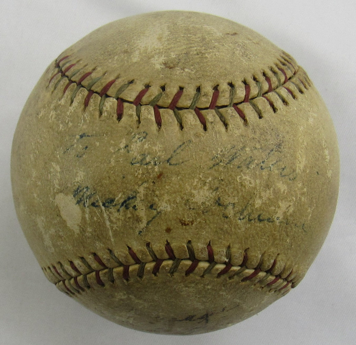 Mickey Cochrane Signed Auto Baseball JSA LOA X82352