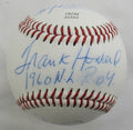 Frank Howard Tommy Davis Stan Bahnsen Toby Hall +1 More Signed Auto Baseball B171
