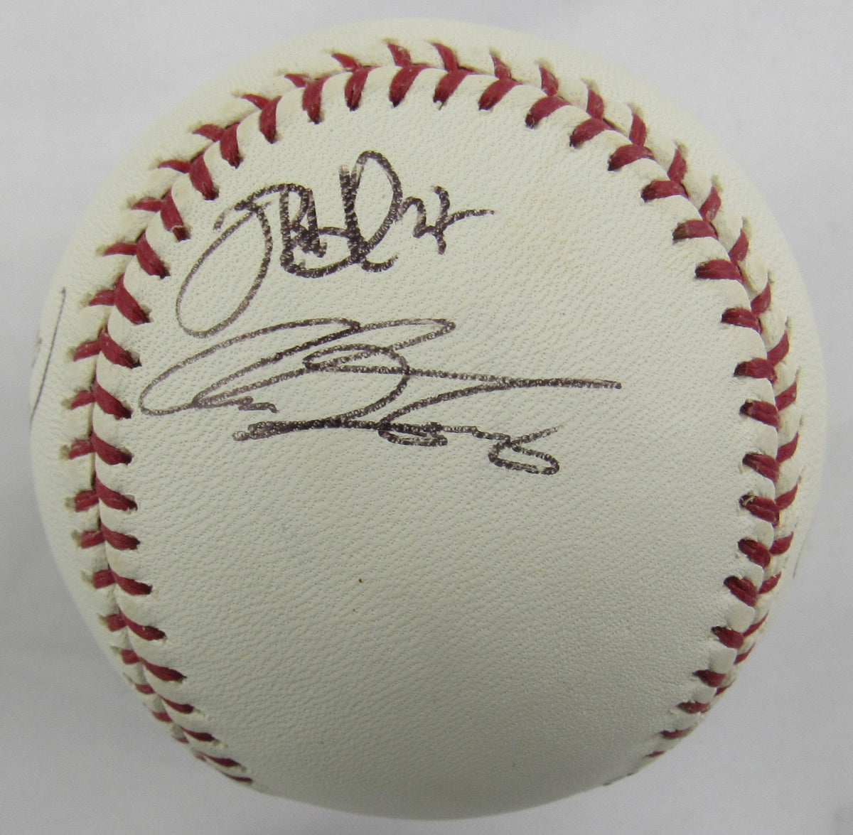 Rodrigo Lopez Bruce Chen Kris Benson +3 Signed Auto Rawlings Baseball B159