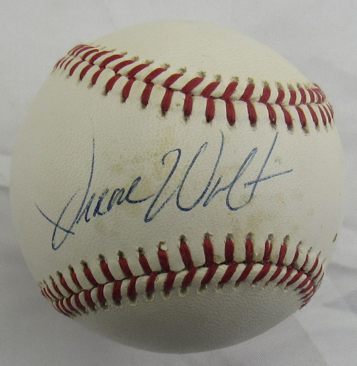 Jerome Walton Signed Auto Rawlings Baseball B160 II