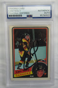 1984 O-Pee-Chee Cam Neely Signed Auto PSA/DNA Encapsulated Hockey Card