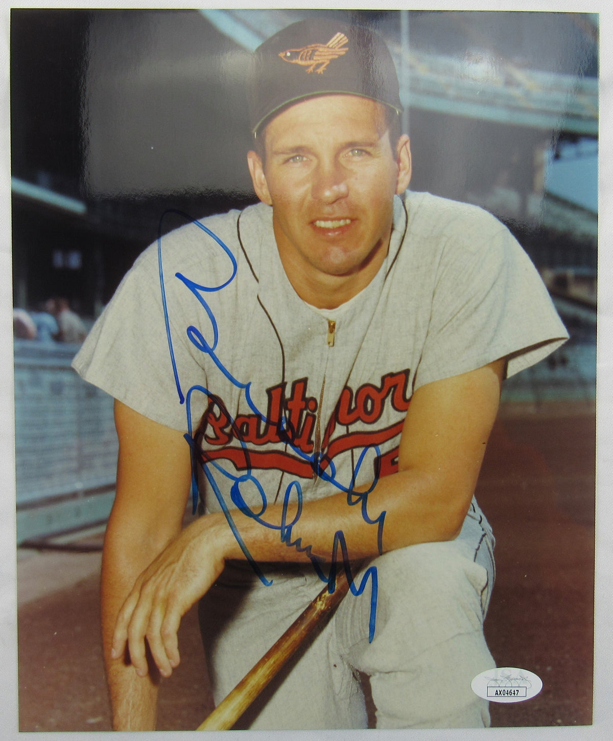 Brooks Robinson Signed 8x10 Photo JSA AX04647