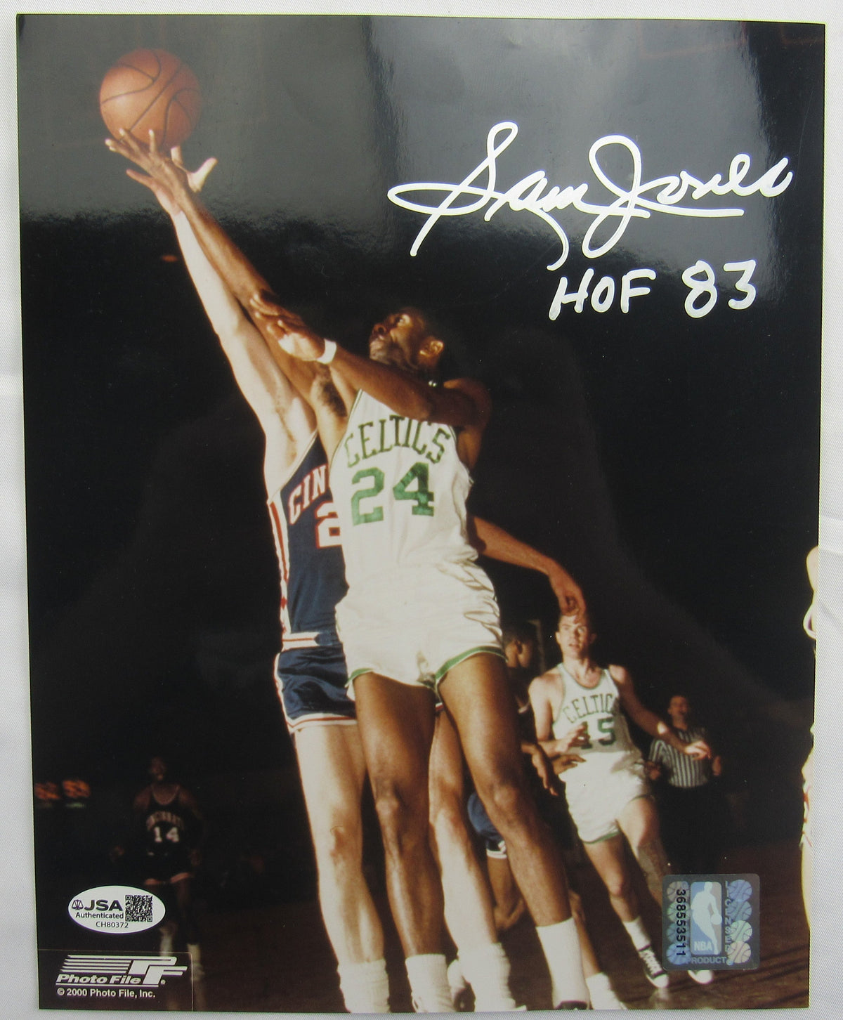 Sam Jones Signed Auto 8x10 Photo JSA CH80372