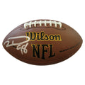 Robert Mathis Signed Wilson Official NFL Replica Football (JSA)