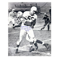 Dante Gluefingers Lavelli Signed Multi-Inscription Cleveland Pose 1 Football 16x20 Photo (JSA)