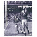 Sammy Baugh Signed HOF 63 Inscription Washington Pose 1 Football 16x20 Photo (JSA)