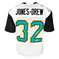 Maurice Jones-Drew Signed Jacksonville White Football Jersey (JSA)