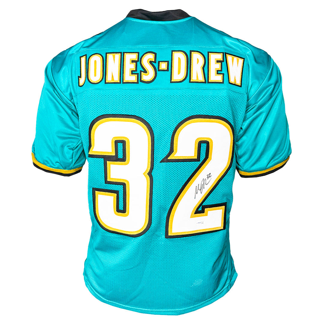 Maurice Jones-Drew Signed Jacksonville Teal Football Jersey (JSA)