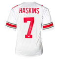 Dwayne Haskins Signed Ohio State College White Football Jersey (JSA)