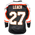 Reggie Leach Signed Philadelphia Black Hockey Jersey (JSA)