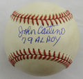 John Castino Signed Auto Rawlings Baseball B163