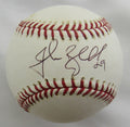 Josh Barfield Signed Auto Rawlings Baseball B165