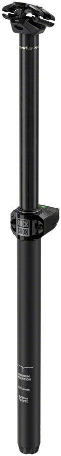 RockShox Reverb AXS Dropper Seatpost - 31.6mm, 100mm Travel, Black, B2