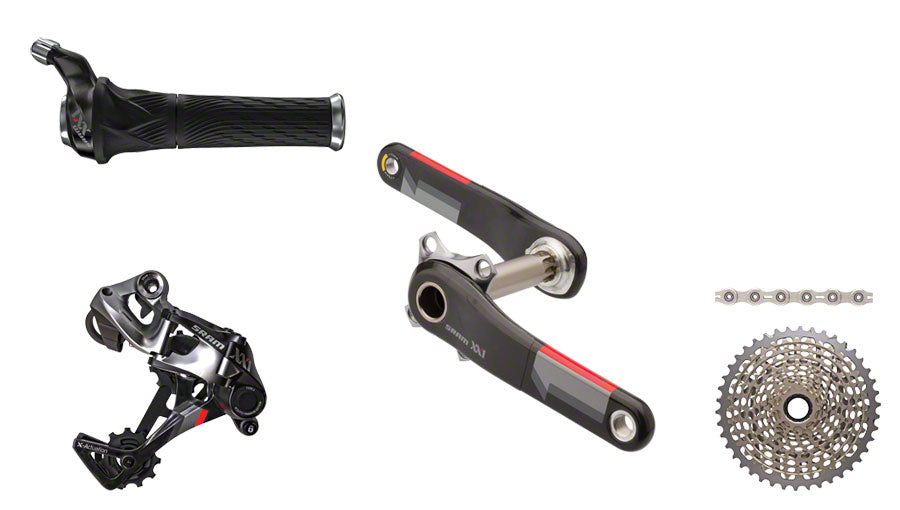 SRAM 2014 XX1 (Trigger Shift GXP 175mm 168Q Kit-In-A-Box No Chain Ring No Brakes No Bottom Bracket)