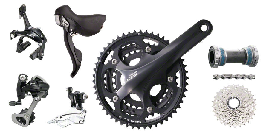 Shimano 105 5700 (2012 Kit-In-A-Box 170 39/53 12-25)