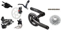 SRAM X0/X9 (X.0/X.9 BB7 GXP 170mm 36-22 11-36 Direct Mount Dual Pull FD Fat Bike Kit-In-A-Box For 170mm Rear Hub Spacing Paul Brake Levers)