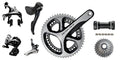 Shimano Dura-Ace 9000 (STI Kit-In-A-Box 172.5mm 34/50 Crank 11-25 Cassette Braze on Front Derailleur)