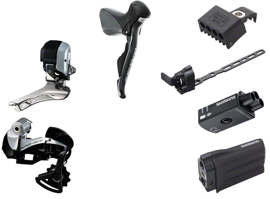 Shimano Dura-Ace 9070 Di2 Electronics Only (Electronic Upgrade Kit-In-A-Box External Wiring External Battery)