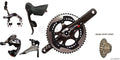 SRAM Red R22 Cable (Rim Brake GXP 172.5mm 39/53 11-26 Kit-In-A-Box BB Not included)