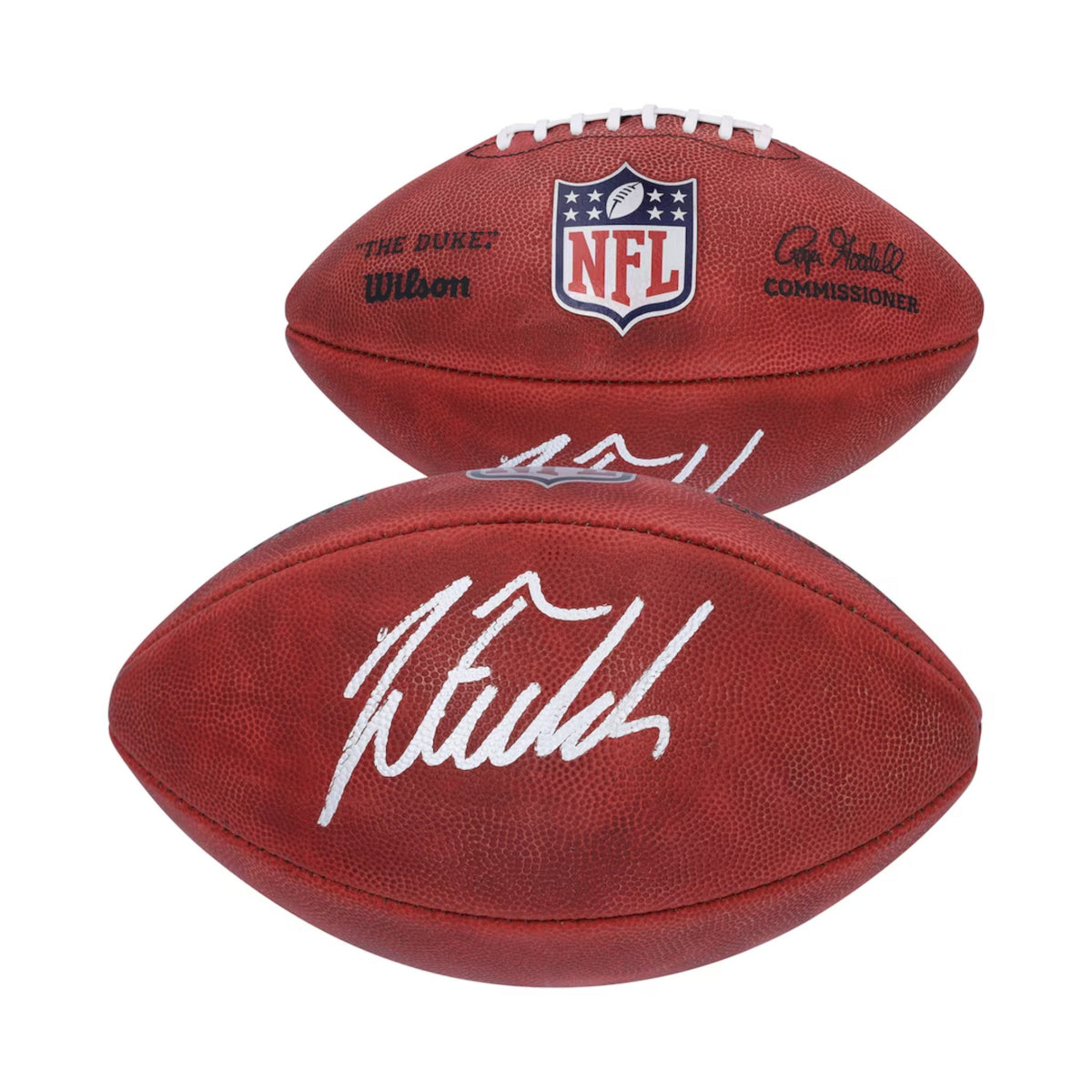 Fanatics Authentic Justin Fields Autographed Wilson "The Duke" Full Color Pro Football