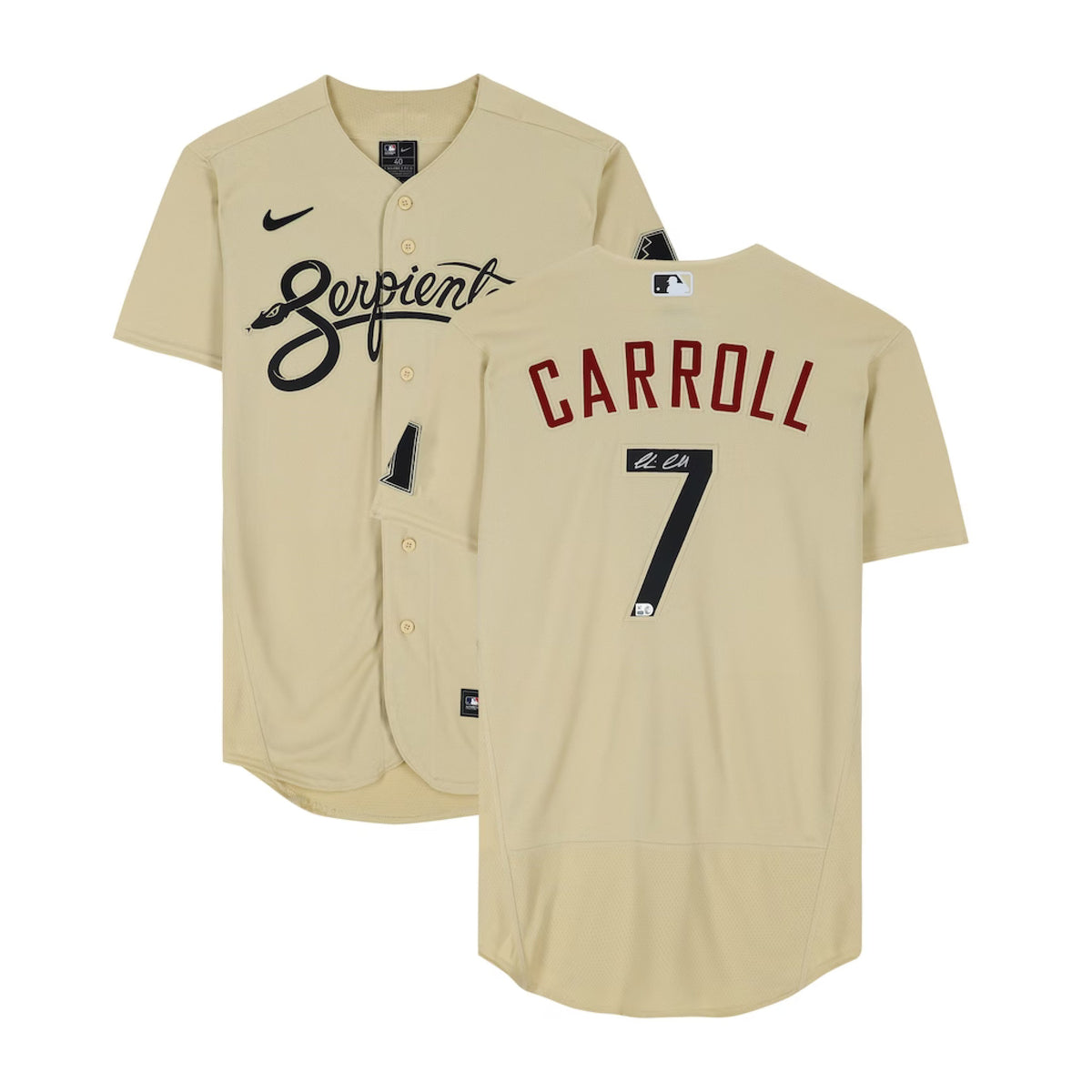 Fanatics Authentic Corbin Carroll Autographed Arizona Diamondbacks Authentic Nike City Connect Jersey