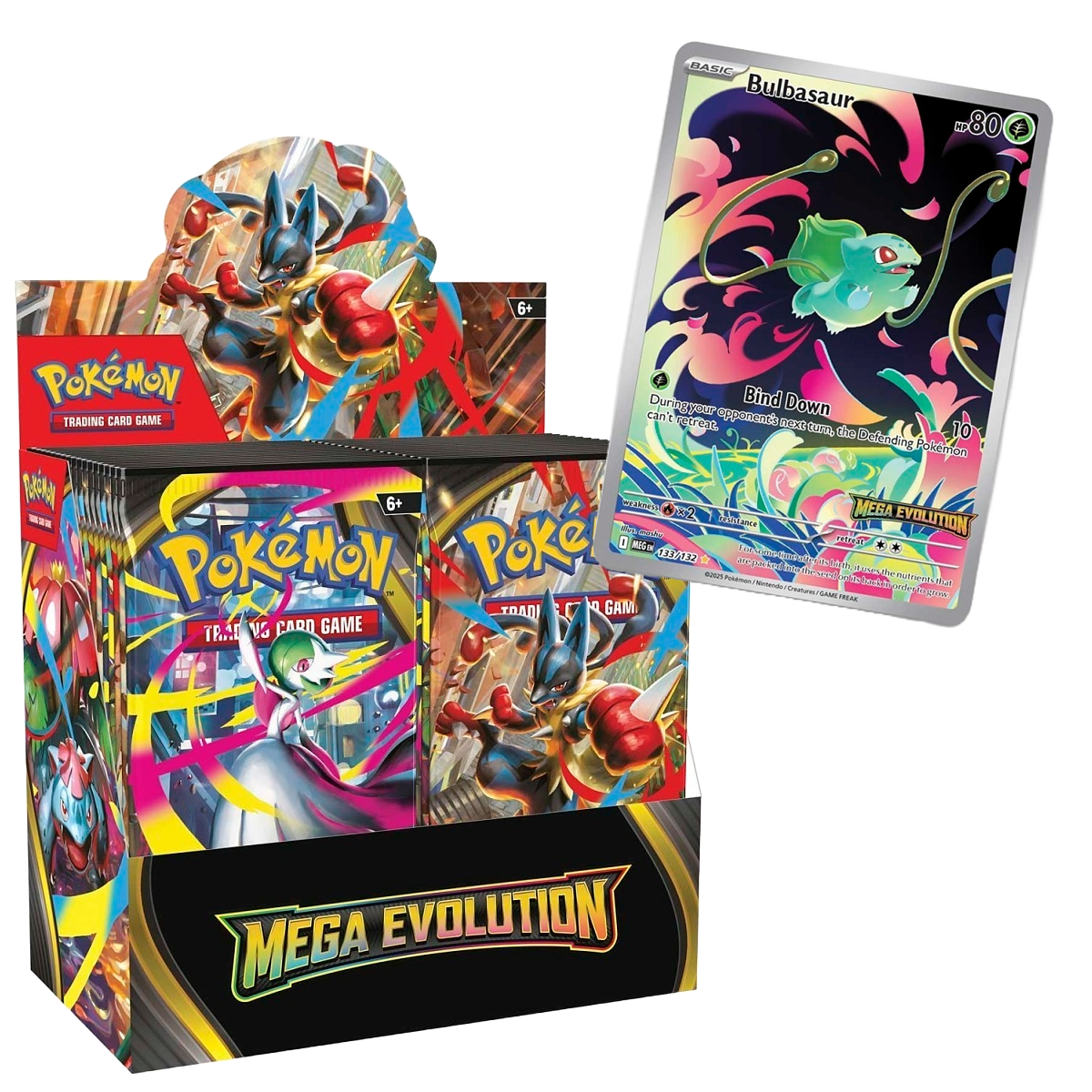 Mega Evolution Enhanced Booster Boxes & Cases (1 Sealed Enhanced Booster Box (36 Packs + 1 Promo) (Order 6 for Sealed Case))