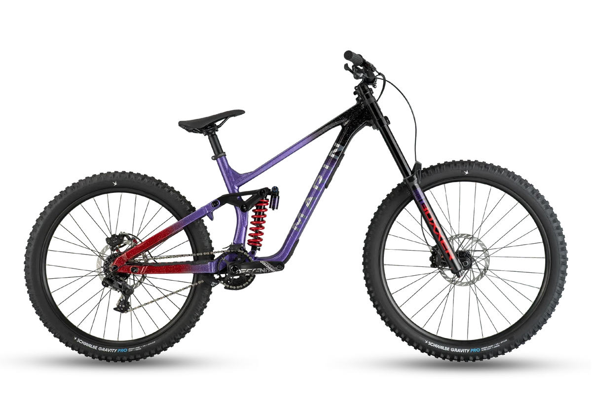 Marin Quake MX - Black-Purple-Red (Black - Purple - Red / Large)