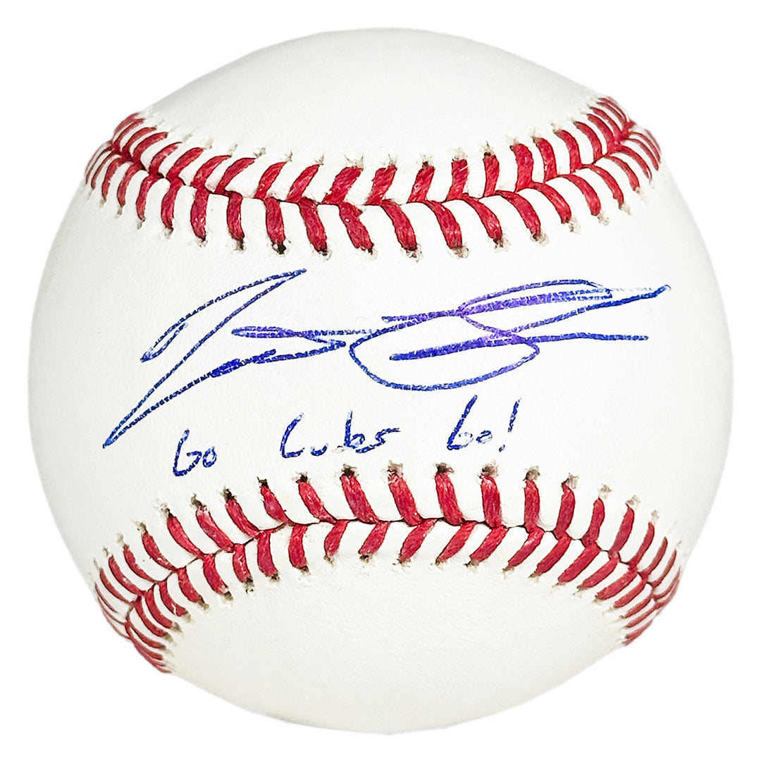 Matt Shaw Signed Go Cubs Go! Inscription Rawlings Official Major League Baseball (Fanatics)
