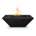 The Outdoor Plus Maya Fire & Water Bowl - Metal Powder Coat (36" / Low Voltage Electronic Ignition (CSA Certified) / Gray)