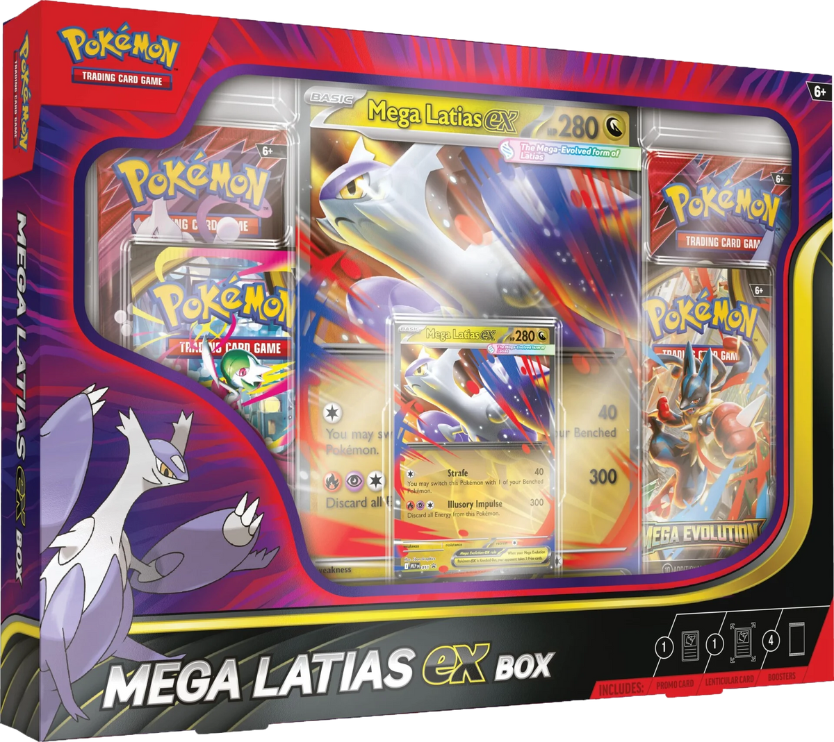 Mega Latias ex Box (Factory Sealed Case of 6 Boxes)