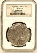 1783MO FF Mexico 8R El Cazador Genuine NGC Shipwreck