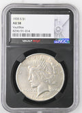 Vaultbox 1935-S $1 Peace Dollar AU58 NGC