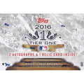 2016 Topps Tier One Baseball Hobby Box