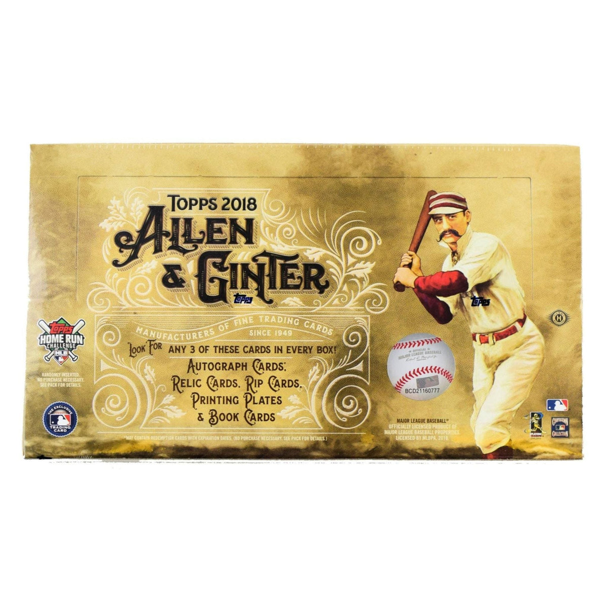 2018 Topps Allen & Ginter Baseball Hobby Box