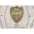 2012 Topps Supreme Football Hobby Box