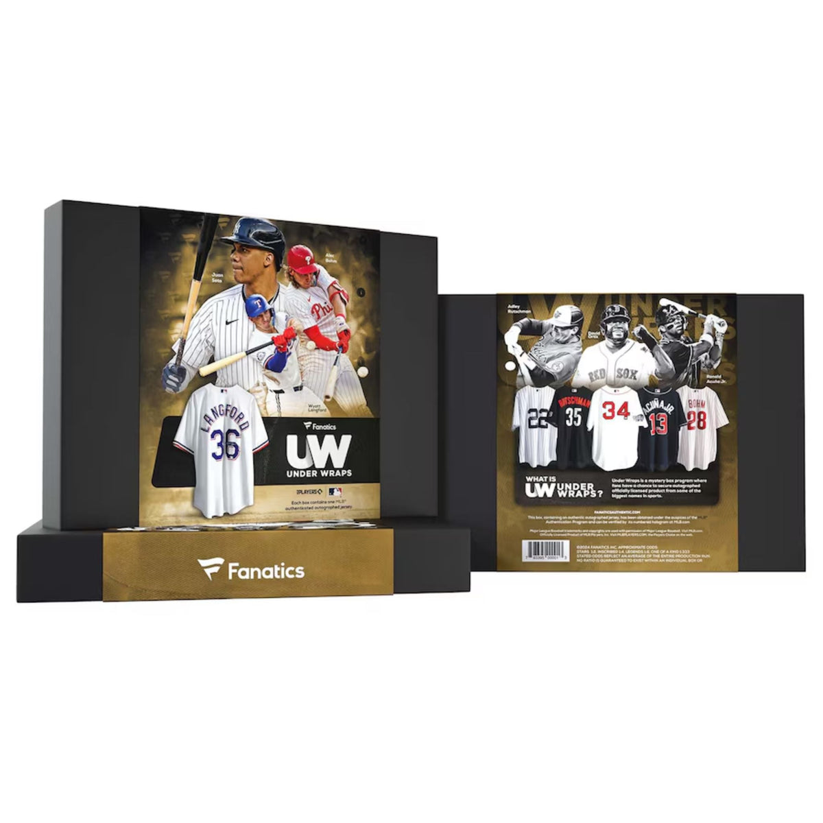 2025 Fanatics Under Wraps Autographed MLB Jersey Box