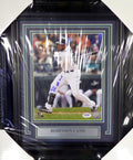 Robinson Cano Autographed Framed 8x10 Photo Seattle Mariners PSA/DNA Stock #107796