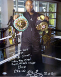 Andre Ward Autographed 16x20 Photo "2004 Olympic Gold Medalist, Super 6 Champ, WBA/Ring Mag Super Middle Weight Champ, 27-0, SOG" Beckett BAS #V61292