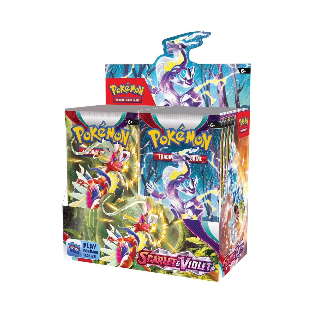 Pokémon TCG: Scarlet & Violet Base Set Booster Boxes & Cases (1 Sealed Booster Box (36 Packs) (Order 6 for Sealed Case))