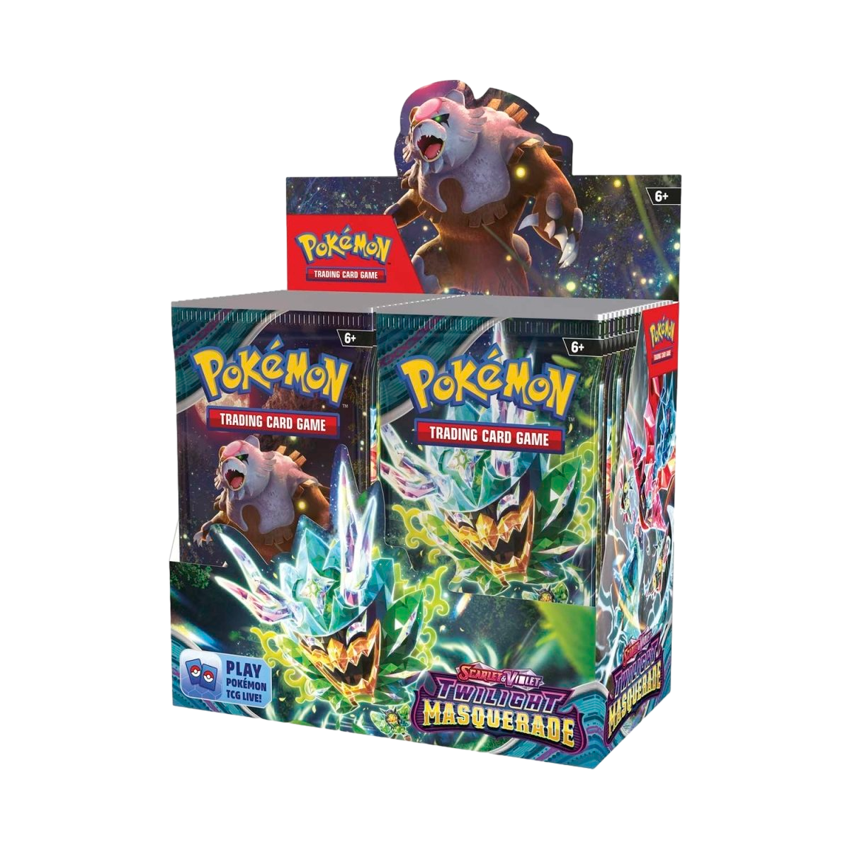 Twilight Masquerade Booster Boxes & Cases (1 Sealed Booster Box (36 Packs) (Order 6 for Sealed Case))