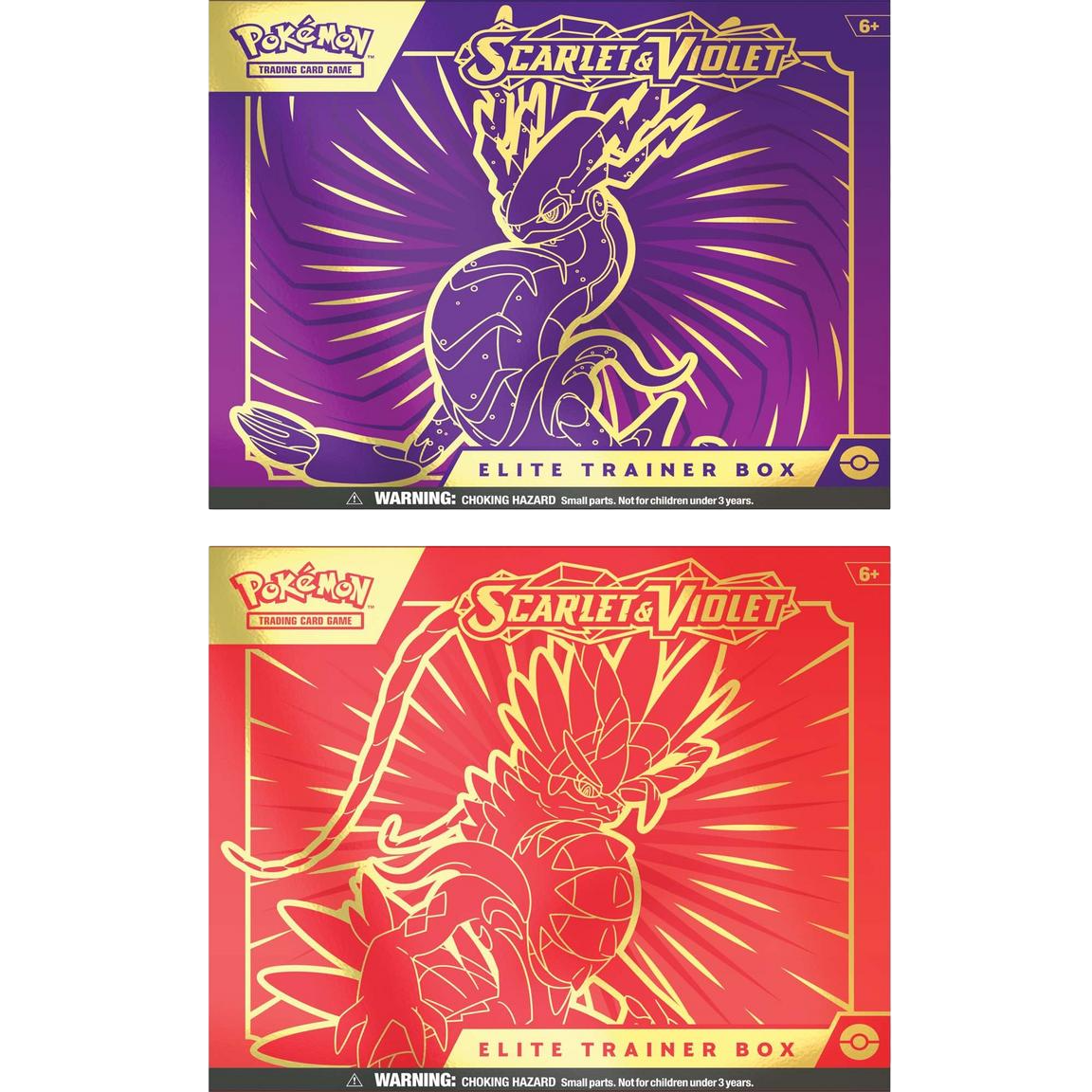 Pokémon TCG: Scarlet & Violet Base Set Elite Trainer Box (2 Elite Trainer Boxes (1 of Each))