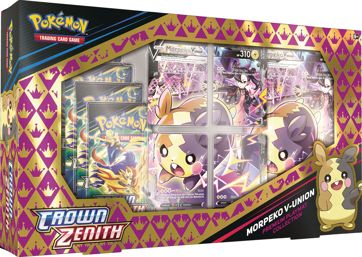 Sword & Shield: Crown Zenith - Premium Playmat Collection (Marnie & Morpeko V-Union) (1 Premium Playmat Collection - Morpeko V-Union)