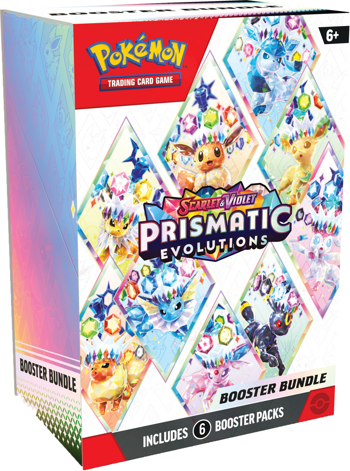 Pokémon TCG: Scarlet & Violet - Prismatic Evolutions - Booster Bundle (1 Booster Bundle)