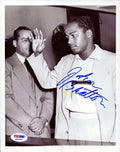 Johnny Bratton Autographed 7x9 Wire Photo PSA/DNA #Q95969