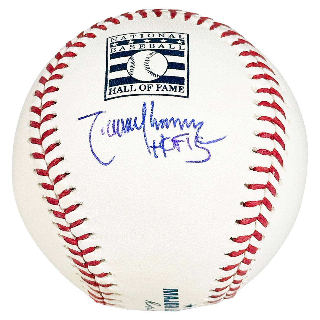Randy Johnson Signed HOF 15 Inscription Rawlings Official Hall of Fame Baseball (Fanatics/MLB)