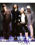 Black Eyed Peas Autographed 8x10 Photo Fergie, will.i.am, Taboo & apl.de.ap PSA/DNA #S00402